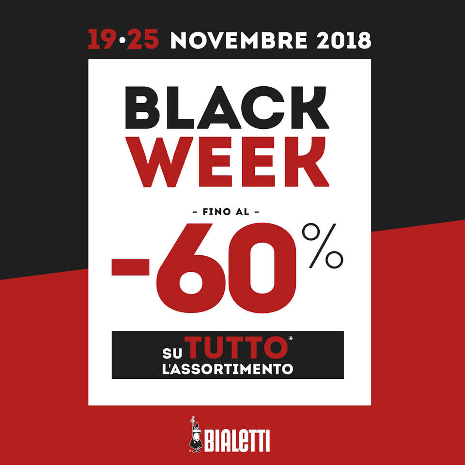 Bialetti Black Week 2018
