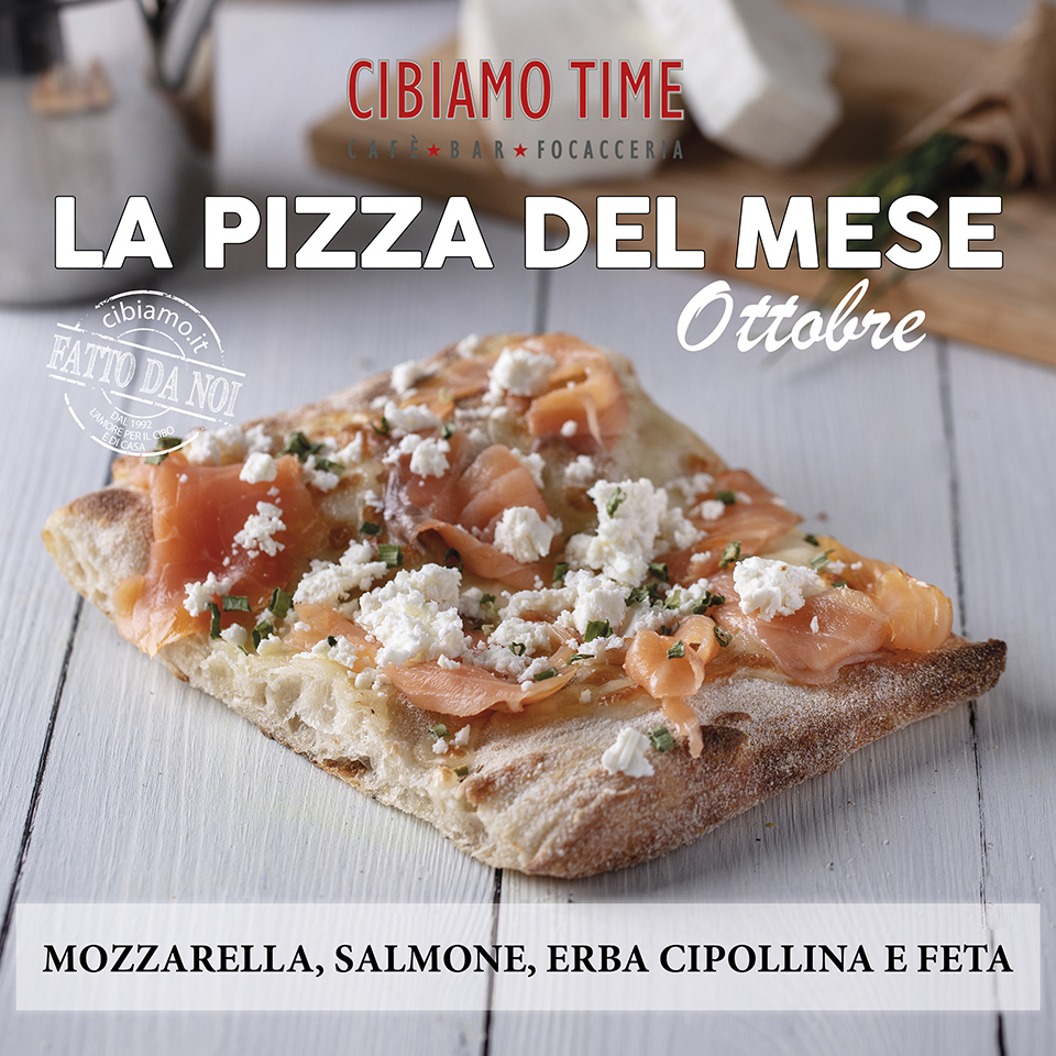 Cibiamo Time Pizza del mese OTTOBRE 2019